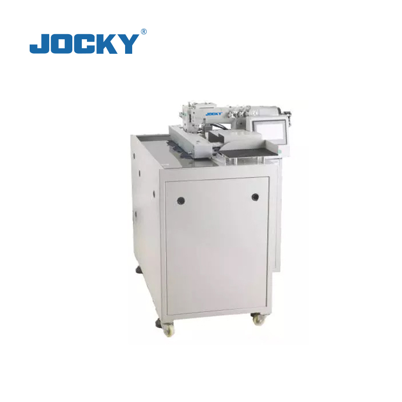 JK-3883P-PLB-DK Automatic pocket mouth curling machine, with build-in puller